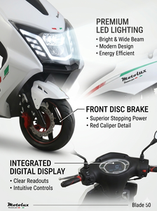 <span class=keywords><strong>Scooter</strong></span> à essence <span class=keywords><strong>50cc</strong></span> EEC Euro 5, 4 temps, réservoir de carburant de 4,5 L, refroidissement par air forcé, cyclomoteur pour adultes, léger (90 kg), pour les trajets urbains, roues avant - Product Image 2