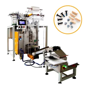 Feiyu Automatische Kleine Onderdelen Hardware Schroef Bouten Nagels Verpakking Machine Voor Schroef Met Vibrerende Feeder