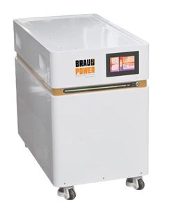 แบตเตอรี่ลิเธียมไอออนแบบเคลื่อนย้ายได้ในแนวตั้ง 51.2V 400Ah 600ah 30kWh 20kwh 15kwh ระบบจัดเก็บพลังงานแสงอาทิตย์สำหรับบ้าน LiFePO4 Pack - Product Image 1