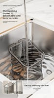 Boîte de rangement murale rotative en PVC en forme de L pour oignon, gingembre et ail, avec double ventouse, rangement multi-niveaux pour cuisine