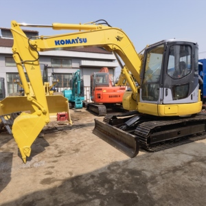 Excavadora Komatsu PC78US usada en buen estado, de alta eficiencia, rentable y pequeña, en venta. - Product Image 1