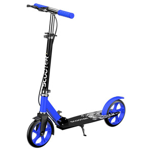 Urban Two-<strong>wheeled</strong> Folding <strong>Scooter</strong> for Adults &amp; <strong>Big</strong> Kids Children with Double Brake Lightweight 5kg - Product Image 6