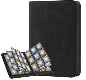 Album de collection à fermeture éclair pour cartes à collectionner, classeur de cartes à échanger à 9 pochettes, support pour 400/900 cartes - Product Image 1