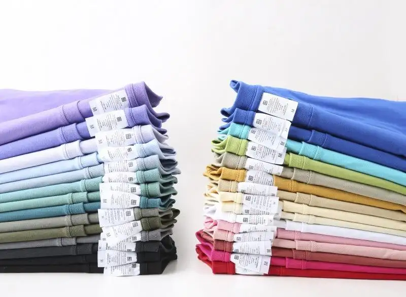 Camiseta de algodão bordada personalizada, 260gsm, camiseta masculina unissex de algodão com estampa personalizada, tamanho grande