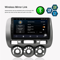 Autoradio Android pour Honda Fit Jazz City 2002 - 2007 stéréo Carplay lecteur vidéo multimédia Navigation GPS 2Din lecteur DVD