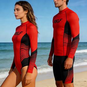 Traje de Neopreno Térmico de Cuerpo Entero para Surf, Natación, Buceo y Snorkel en Agua Fría, para Hombre y Mujer, Poliéster 3mm 5mm - Product Image 5