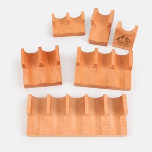 Support à Sushi en Bois Premium pour Temaki, <span class=keywords><strong>Série</strong></span> Professionnelle, <span class=keywords><strong>1</strong></span>, 2, 3 ou 5 Emplacements, Vaisselle de Restaurant Japonais, Logo Personnalisé - Product Image 5