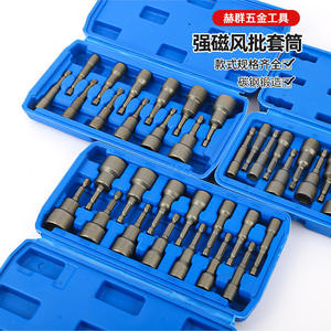 Juego de puntas hexagonales industriales de 6-19 mm, adaptador magnético hexagonal de 1/4 pulgada para destornillador eléctrico, taladro y atornillador de impacto - Product Image 4