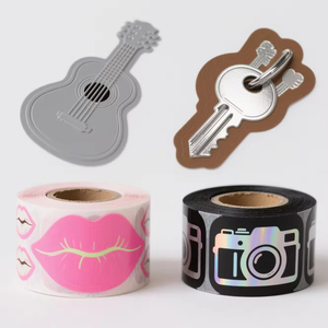 Etiquetas Personalizadas Impresas, Adhesivos de Vinilo Resistentes al Agua, Paquete de Adhesivos de PVC Autoadhesivos con Logotipo, Hojas de Adhesivos Kiss Cut - Product Image 6