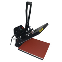 Presse à chaud manuelle haute pression 15*15 pouces pour transfert DTF sur T-shirt, équipement d'impression par sublimation