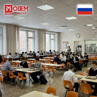 Ensemble de salle à manger MINYI BOW Russia : Table et chaises de design pour cafétéria