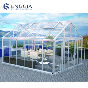 Abri de jardin moderne en aluminium pour l'extérieur, imperméable, véranda, serre, hôtels, solarium commercial, jardin d'hiver, villa - Product Image 6