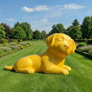 Sculture di Animali Cartoon a Grandezza Naturale in Resina e Fibra di Vetro Personalizzate - Orsi Giganti e Fioriere Colorate - Product Image 3
