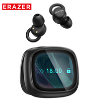 Écouteurs sans fil intra-auriculaires TWS Erazer Xt96pro avec écran tactile 5.4, réduction de bruit environnemental ENC et IA