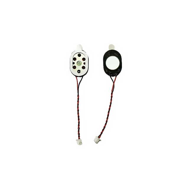 20MM Oval Micro Speaker with Wire 8 Ohm Plastic Internal Magnetic Loudspeaker