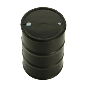 Custom Logo Black Oil <b>Drum</b> Stress Reliever Soft PU Foam Barrel Shaped Squeeze <b>Toy</b> for Promotional Activities - Product Image 3