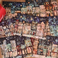 JAI IMAN 24 feuilles d'autocollants personnalisés pour la nuit de Noël, autocollants adhésifs DIY, esthétique festive, décalcomanies pour scrapbooking
