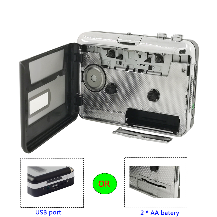 Platine Vinyle & Cassette MAGINON HS-T365 – Encodeur USB/SD