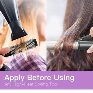 Etiqueta privada Aceite de argán Cabello <span class=keywords><strong>térmico</strong></span> <span class=keywords><strong>Protector</strong></span> estructural Spray <span class=keywords><strong>protector</strong></span> de calor Anti Frizz Silkening Mist Spray de protección de calor - Product Image 3