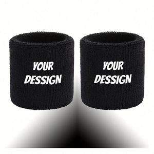Bandeaux de poignet unisexes personnalisables pour tout sport, personnalisables - Product Image 2
