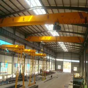 Yugong Staal Fabriek Gebruikt Dubbele Beam 20T Overhead Kraan