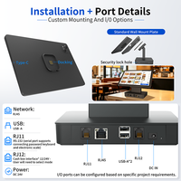 Tableta POS Android 16 de 10.95 Pulgadas con NFC, RFID, Wi-Fi, MT8781 Octa Core, Cámara de 5MP y 13MP, Tableta para Pedidos en Restaurantes