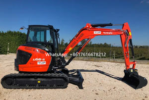 Mini-excavatrice d'origine, marque japonaise de premier plan, U56-5, en bon état, à vendre - Product Image 3