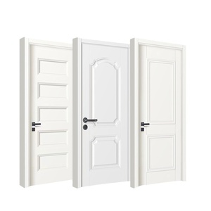 Puerta Interior de Madera MDF con Núcleo de Madera Contrachapada, Estilo Shaker, Color Blanco, 32 x 80 Pulgadas - Product Image 1