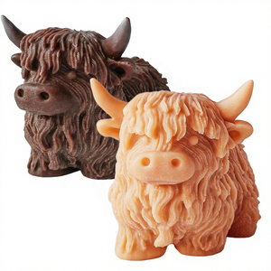 Molde <span class=keywords><strong>de</strong></span> Silicona 3D con Forma <span class=keywords><strong>de</strong></span> <span class=keywords><strong>Vaca</strong></span> <span class=keywords><strong>de</strong></span> las Tierras Altas para Resina, Velas, Jabón, <span class=keywords><strong>Fondant</strong></span>, Decoración <span class=keywords><strong>de</strong></span> Pasteles <span class=keywords><strong>de</strong></span> Chocolate, Manualidades, Hecho en China - Product Image 3