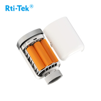 Vanne thermostatique intelligente pour radiateur (TRV) avec grand écran LCD, ultra basse consommation, Zigbee Tuya, programmable hebdomadaire, pour appartement hydronique