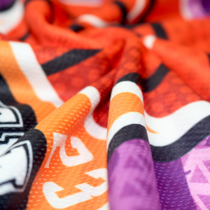 Seragam basket cetak sublimasi, setelan pakaian basket pria, Jersey basket ungu - Product Image 5