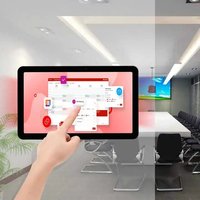 Tablet PC Android de 15.6 Pulgadas con Pantalla Táctil 1080P, Rockchip Quad Octa Core, Wi-Fi, NFC, RJ45, 3G, 4G, GSM, para Uso Educativo, Profesional y Comercial