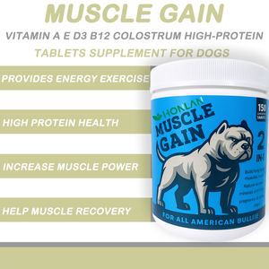 Compléments Musculaires Premium Riches en Protéines pour Chiens – Aliment Complémentaire Protéiné pour Chiens – Ingrédients pour Animaux – Gain Musculaire – Friandises Tendres pour Chiens - Product Image 2