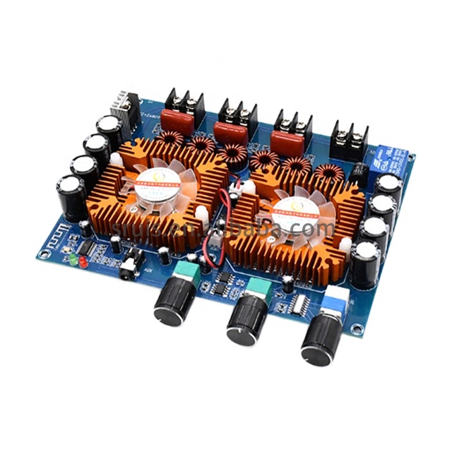 XH-A128 High Power TDA7498E 5.0 Digital Power Amplifier Board 160Wx2+220W  2.1 Channel Amplifier DC32V I4-013