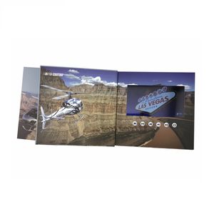 Folleto de video personalizado de 7 pulgadas para publicidad comercial para boda y Navidad Tarjeta de felicitación Tarjeta de invitación de estilo amor - Product Image 4