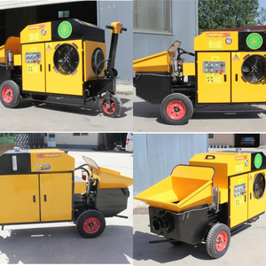 بسعر المصنع مضخات خرسانة صغيرة متنقلة للمقطورة للبيع مضخة خرسانة صغيرة محمولة - Product Image 4