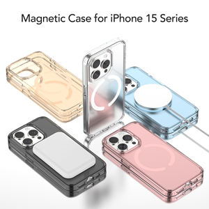 Soonleader Vente en gros Fabricant de téléphone 15 pro max étui de téléphone chargement sans fil étui de téléphone magnétique mobile pour <span class=keywords><strong>iphone</strong></span> 15 - Product Image 4