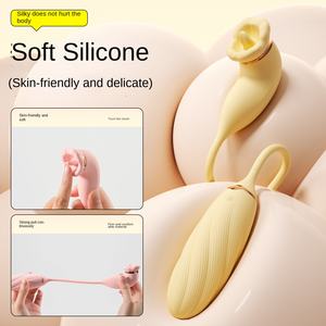 アプリ制御10周波振動女性用マスターベーター舌舐めリモコン付きワイヤレスコントロールセックストイ - Product Image 5