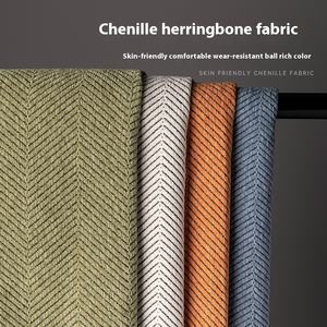 Directo de fábrica, 1,8 m de ancho, tela de chenilla transpirable, patrón de espiga, tejido impreso, certificado EN para sofás textiles para el hogar - Product Image 2