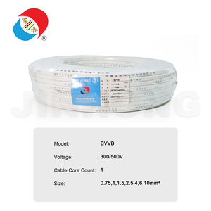 Câble plat BVVB à double <span class=keywords><strong>gaine</strong></span> en PVC pour boîte de distribution, équipement industriel, câblage fixe - Product Image 4