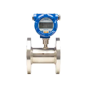 Dubbele Fase Staal Dn100 Flow Meter Water Turbine Meter