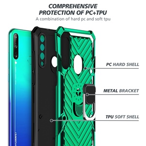 Produit Premium PC Dur Pare-chocs Magnétique D'aspiration Mobile Téléphone <span class=keywords><strong>Housse</strong></span> pour Huawei Y5p Y6p Y7p Étui Arrière - Product Image 3