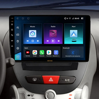 Autoradio Android 8 cœurs Rotiss avec GPS pour TOYOTA AYGO/ CITROEN C1/ PEUGEOT 107 2015-2014, lecteur DVD de voiture 10,1 pouces, écran 2DIN