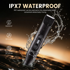 Ensemble de tondeuses à cheveux SHOmfrs Salon, tondeuse résistante aux intempéries, tondeuse à cheveux et corps électrique pour hommes, tondeuse à cheveux rechargeable sans fil - Product Image 2