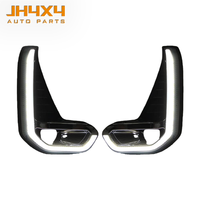 Nouvelles protections de feux antibrouillard DRL noires 12V ABS pour accessoires de pick-up 4x4 Hilux Revo 2021+