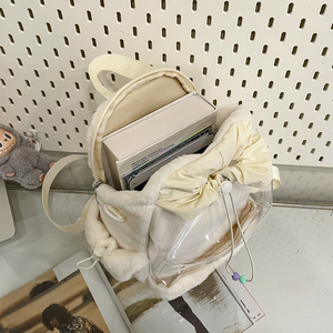 Sac à dos en peluche Kawaii personnalisé, pochette transparente en peluche, sac Ita pour les passionnés de cosplay d'anime - Product Image 6