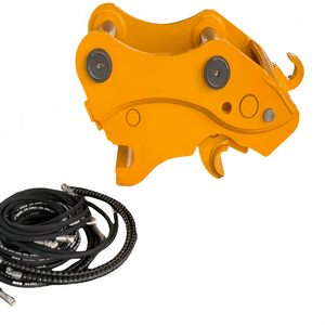 Connecteur rapide pour marteau brise-roche hydraulique d'excavatrice - Product Image 5