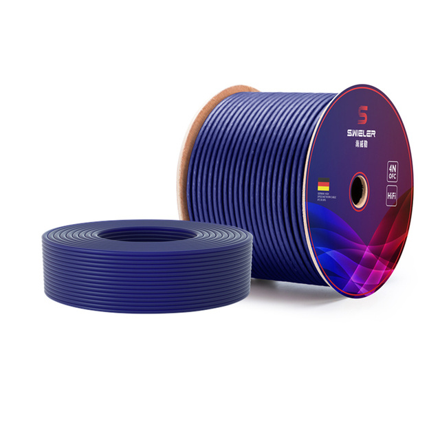 Microphone Cable High Quality OFC Copper Guitar DMX Console HIFI XLR Audio Mic Cable 3 Core Wire Roll 100M Bulk Factory Sale