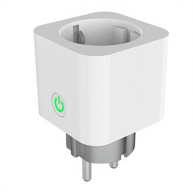Smart WiFi Socket 16A EU Plug High Power Power Monitoring Timer Switch Voice Control Works with Alexa Google Home Alice
