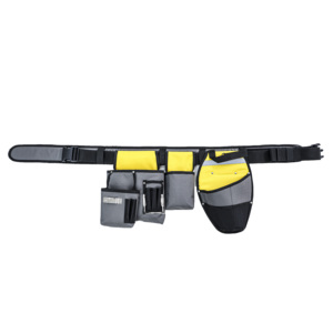 <span class=keywords><strong>Bolsa</strong></span> <span class=keywords><strong>de</strong></span> Cintura para Herramientas <span class=keywords><strong>de</strong></span> Gran Capacidad, 9 Bolsillos, Tela Oxford, Resistente, con Múltiples Compartimentos, para Carpinteros y Trabajadores - Product Image 4